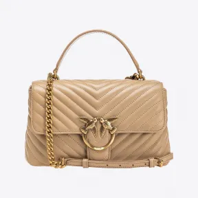 品高/Pinko Classic Lady Love Bag Puff Chevron 手袋 100043A0GKD28Q