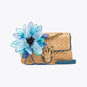 品高/Pinko Classic Lady Love Bag Puff 欧根纱花卉手袋 100043A0OTUZIQ