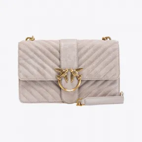 品高/Pinko Classic Love Bag One Suede 手袋 100053A0F6I30Q