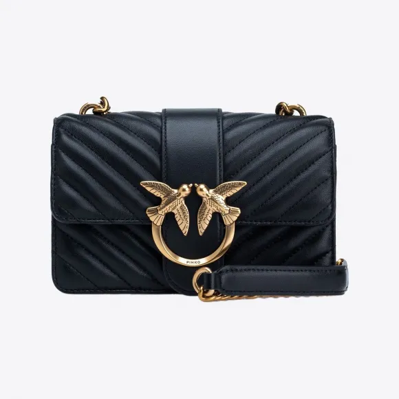 品高/Pinko Mini Love Bag One Chevron 手袋 100059A0GKZ99Q