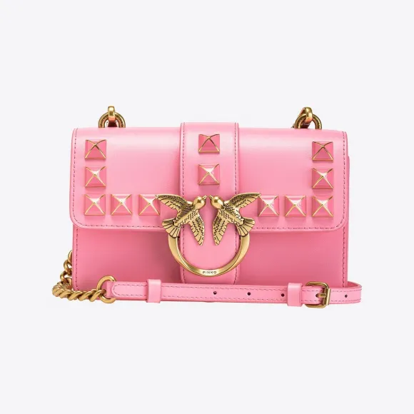 品高/Pinko Mini Love Bag One Painted Studs 手袋 100059A0NFP31Q