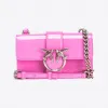品高/Pinko PINKO Galleria Mini Love Bag One 亮泽渐变色皮革手袋 100059A0SWO75O