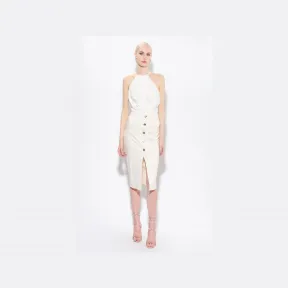 品高/Pinko 纽扣中长半裙 100156A0HMN96