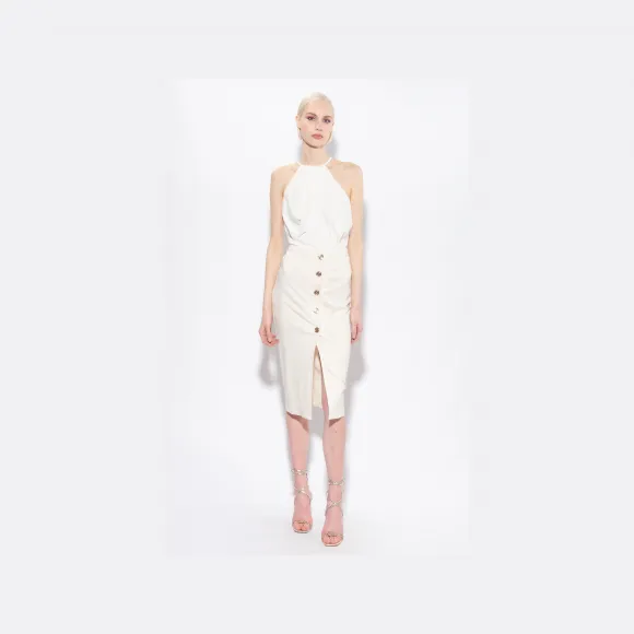 品高/Pinko 纽扣中长半裙 100156A0HMN96