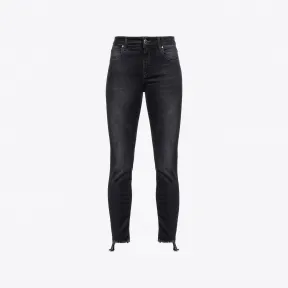 品高/Pinko 紧身款蓝色弹力丹宁牛仔裤 100169A0FQZ99