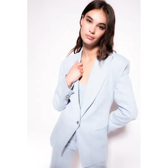 品高/Pinko 舒适丹宁单西 100182A0GXPJ2