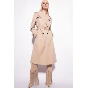 品高/Pinko Love Birds 搭扣风衣 100234A0IQCB2