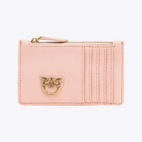 品高/Pinko 人字纹拉链卡夹 100251A0GKO81Q