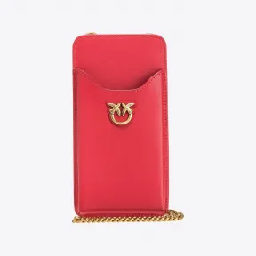 品高/Pinko 皮革手机袋 100266A0F1R41Q