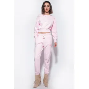 品高/Pinko 徽标印花慢跑裤 100371A0KNO79