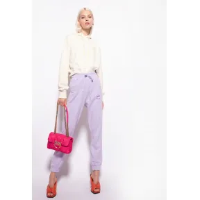 品高/Pinko 徽标印花慢跑裤 100371A0KNYA7