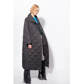 品高/Pinko 刺绣绗缝阔型大衣 100377A0L4Z99