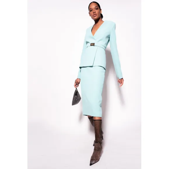 品高/Pinko 开衩中长半裙 100394A0HCE77