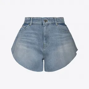 品高/Pinko 漂白丹宁蝴蝶短裤 100395A0FVPJM