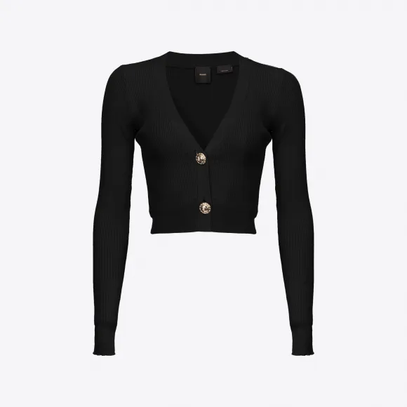 品高/Pinko 细罗纹短款开衫 100409A0LDZ99