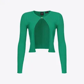 品高/Pinko 细罗纹敞开式开衫 100417A0LDX08