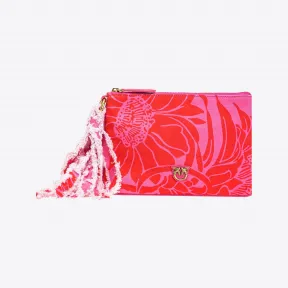 品高/Pinko Flat Bag 印花再生帆布手包 100455A0PZNR1