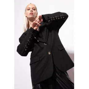 品高/Pinko 绑带衣袖单西 100483A0HPZ99