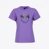 品蔻/Pinko Love Birds 刺绣 T 恤 100535A0MAYB1