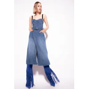 品高/Pinko 丹宁束身连衣裙 100700A0MLPJC