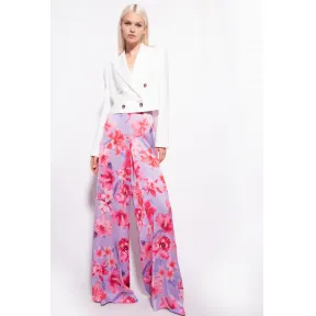 品高/Pinko 花卉印花阔腿裤 100757A0M8YNB