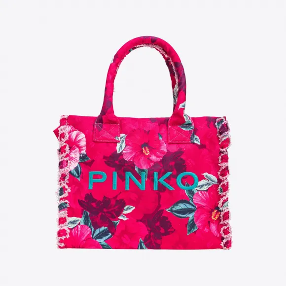 品高/Pinko Borsa Shopper Beach 手袋 100782A0PZYN3