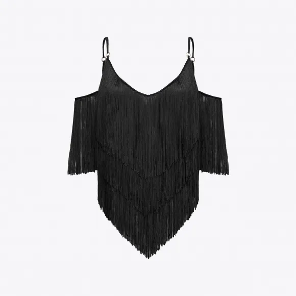 品蔻/Pinko 纤细流苏上衣 100913A0K8Z99