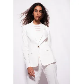 品高/Pinko 亚麻单排扣单西 100987A0IMZ15