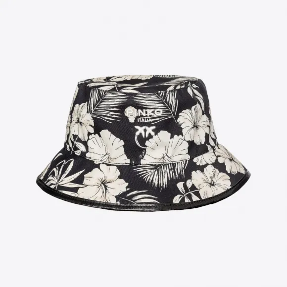 品高/Pinko 涂鸦花卉印花渔夫帽 101003A0TYZD7