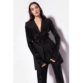 品蔻/Pinko 亮片紧身单西 101096A0U9Z99