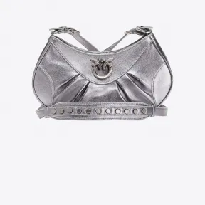 品高/Pinko Love Bag Bon Bon Crossbody 层压手袋 101210A0F8ZZFO