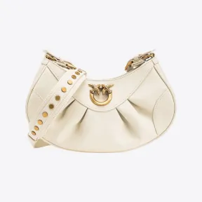 品高/Pinko Love Bag Bon Bon Crossbody 皮革手袋 101210A0QOZ14Q