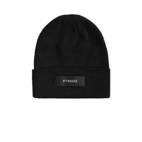 品高/Pinko LIMOUSINE BLACK NOVECENTO 1羊毛混纺+ LUREX帽 1A203JY5RHZ99