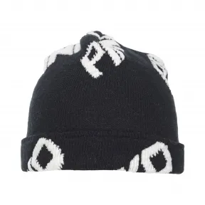 品高/Pinko 黑色 白色 个性化的人形徽标提花帽 1A203PY5RTZZ2