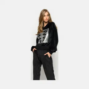 品高/Pinko LIMOUSINE BLACK 棉质全棉针织上衣 1B147LW24ZZ99