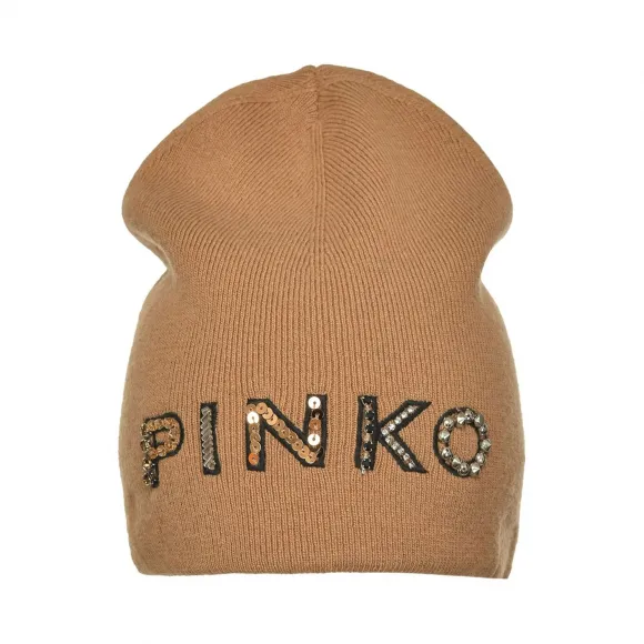 品高/Pinko 刺绣装饰无边软帽 1B206E-Y6PLC74