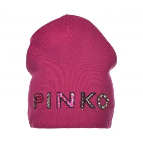 品高/Pinko 刺绣装饰无边软帽 1B206E-Y6PLW54