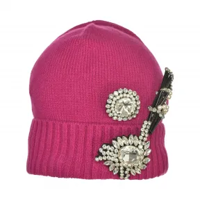 品高/Pinko 应用珠宝装饰无边软帽 1B206L-Y6PQW91