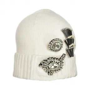 品高/Pinko 应用珠宝装饰无边软帽 1B206L-Y6PQZ06