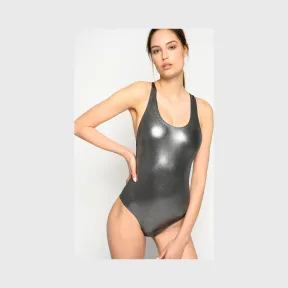 品高/Pinko 金属光泽连体泳衣 1C107S-Y47GI78