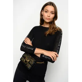 品高/Pinko 网眼效果罗纹针织衫 1C1099-Y6FPZZ0