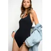 品高/Pinko 圆环装饰一件式泳衣 1C10AA-Y47NZ99