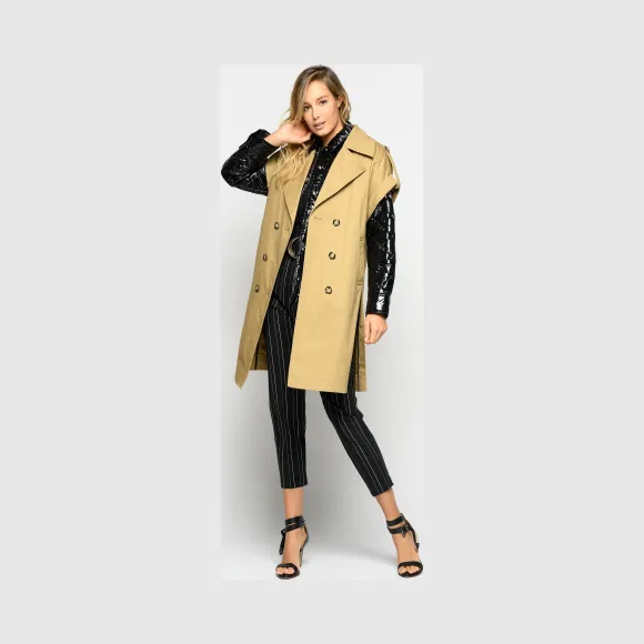 品高/Pinko 配填充夹克风衣 1G14P4-Y63BCZ9