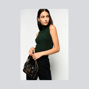 品高/Pinko 金属丝无袖高领针织衫 1G15D5-Y6DAV22