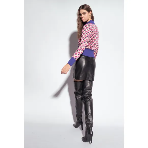 品蔻/Pinko 自由花卉 Polo 衫 1G180JA05QNY9