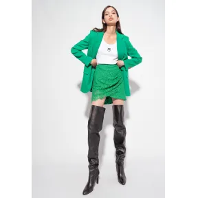 品蔻/Pinko 花卉蕾丝迷你半裙 1G183QA07YXA6