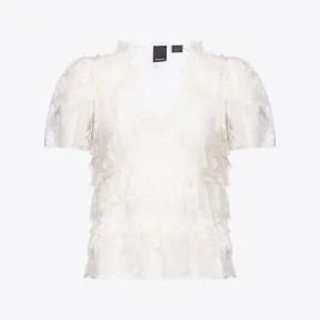 品蔻/Pinko 蕾丝罩衫 1G183UY7T5Z15