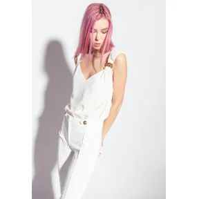 品蔻/Pinko 垂顺绉绸上衣 1G185PV0B0O62