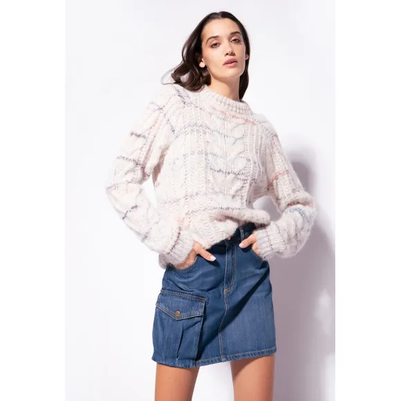 品蔻/Pinko 印花马海毛套衫 1G189MA06LE5T