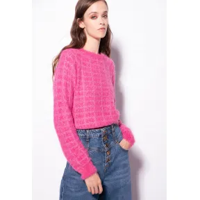 品蔻/Pinko 羊驼毛混纺毛绒套衫 1G18A2A060O28